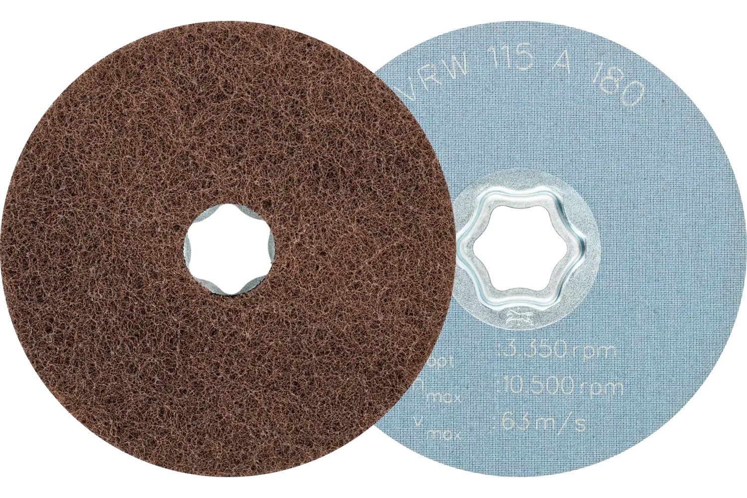 Picture of Pferd Combiclick® SurFace Conditioning Disc Soft, 4-1/2", 180 Grit Medium, Aluminum Oxide